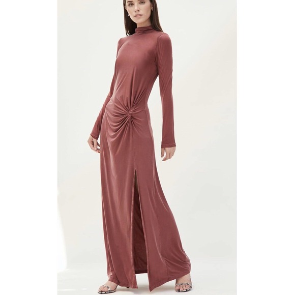 NWT Young Fabulous and Broke Size Large Long sleeve Jersey Madison Dress - Picture 2 of 6